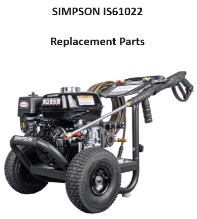 IS61022 Power Washer repair parts and manual